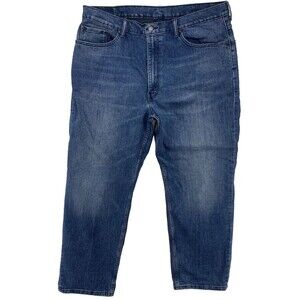 Levi’s 550 Jeans Men's Size 40x30 Tapered  Leg  Blue Stretch Denim Relaxed Pants